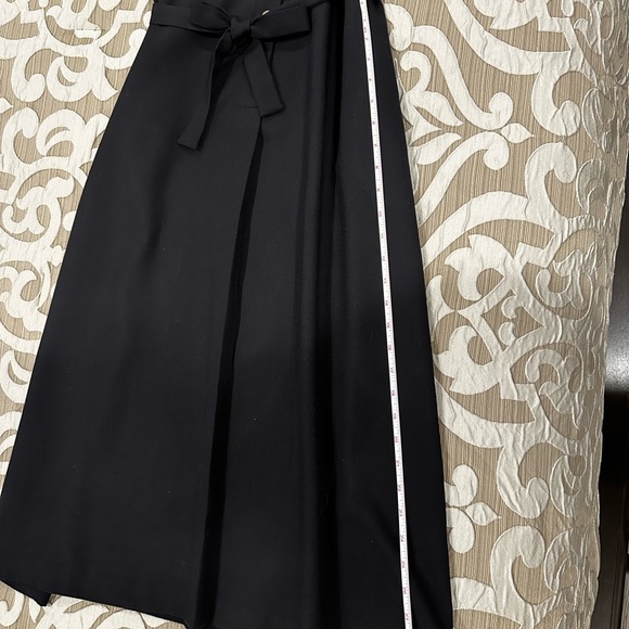 Vintage Orvis Women’s Black Long Midi Dress Button up Shirt with Pockets - Picture 10 of 14